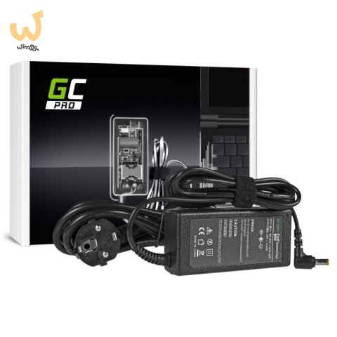 GREEN CELL ZASILACZ AD01P ACER 19V 3,42A 65W GREEN CELL ZASILACZ AD01P ACER 19V 3,42A 65W