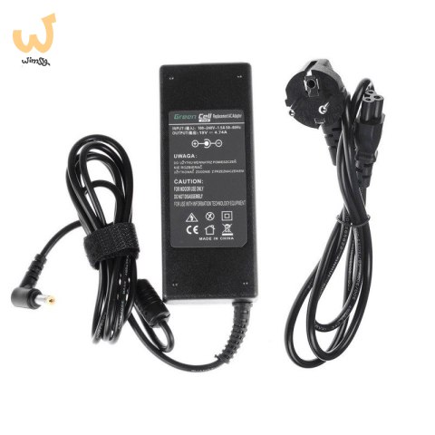 GREEN CELL ZASILACZ AD02P ACER 19V 4.74A 90W GREEN CELL ZASILACZ AD02P ACER 19V 4.74A 90W