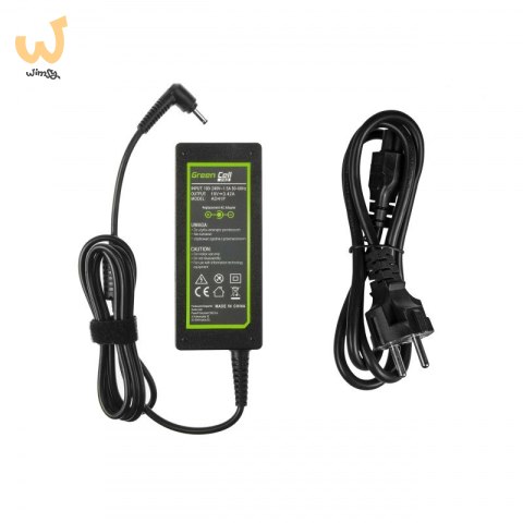GREEN CELL ZASILACZ AD41P ASUS 19V 3.42A 65W GREEN CELL ZASILACZ AD41P ASUS 19V 3.42A 65W