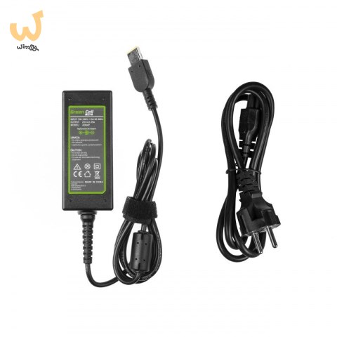 GREEN CELL ZASILACZ AD64P LENOVO 20V 2.25A 40W GREEN CELL ZASILACZ AD64P LENOVO 20V 2.25A 40W
