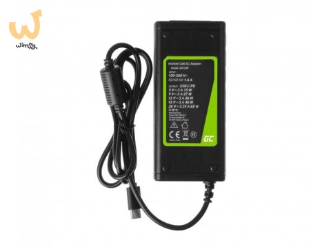 GREEN CELL ZASILACZ / ŁADOWARKA USB-C 65W (AD134P) GREEN CELL ZASILACZ / ŁADOWARKA USB-C 65W (AD134P)