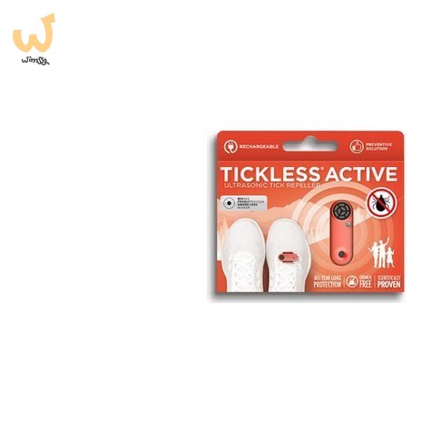 Odstraszacz kleszczy dla ludzi Tickless Active Coral Odstraszacz kleszczy dla ludzi Tickless Active Coral