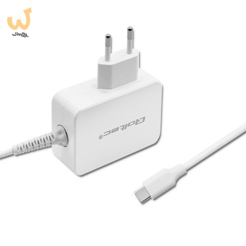 QOLTEC ZASILACZ SIECIOWY 65W | 5-20.3V | 2-3.25A | USB TYP C | PD | BIAŁY QOLTEC ZASILACZ SIECIOWY 65W | 5-20.3V | 2-3.25A | USB TYP C | PD | BIAŁY