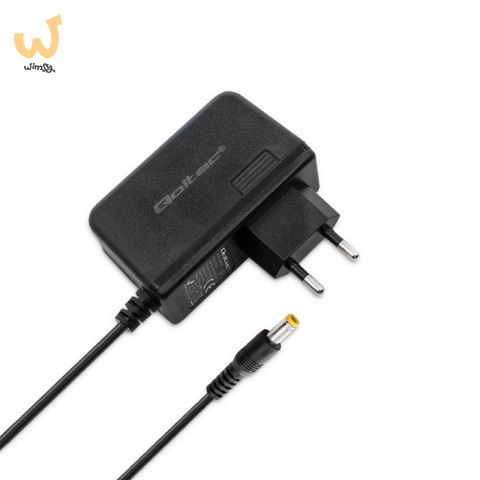 QOLTEC ZASILACZ WTYCZKOWY 19W | 9V | 2.1A |5.5*2.5 QOLTEC ZASILACZ WTYCZKOWY 19W | 9V | 2.1A |5.5*2.5