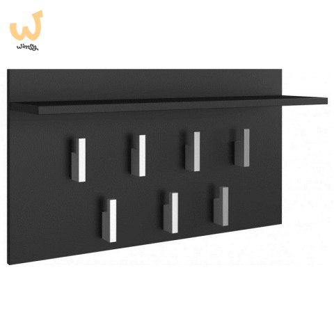 WIESZAK 2F CZARNY MAT WIESZAK 2F CZARNY MAT