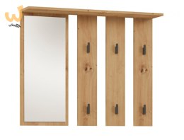 Wieszak + lustro PARMA 100x15xH.81,5 artisan
