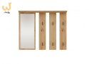 Wieszak + lustro PARMA 100x15xH.81,5 artisan