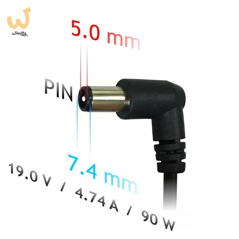 Zasilacz sieciowy Akyga AK-ND-04 do notebooka Compaq, HP (19 V; 4,74 A; 90W; 7.4 mm x 5 mm) Zasilacz sieciowy Akyga AK-ND-04 do notebooka Compaq, HP (19 V; 4,74 A; 90W; 7.4 mm x 5 mm)