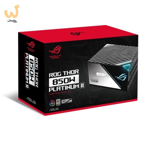 Zasilacz ASUS ROG THOR 850W Platinum II (WYPRZEDAŻ) Zasilacz ASUS ROG THOR 850W Platinum II (WYPRZEDAŻ)