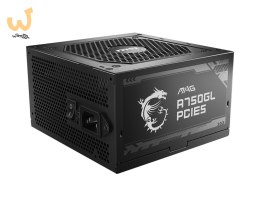 Zasilacz MSI MAG A750GL PCIE5 750W 80+ Gold