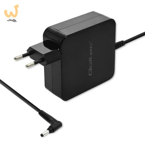 Zasilacz sieciowy Qoltec 51751 do notebooka Huawei (19 V; 3,42 A; 65W; 4 mm x 1.7 mm) Zasilacz sieciowy Qoltec 51751 do notebooka Huawei (19 V; 3,42 A; 65W; 4 mm x 1.7 mm)