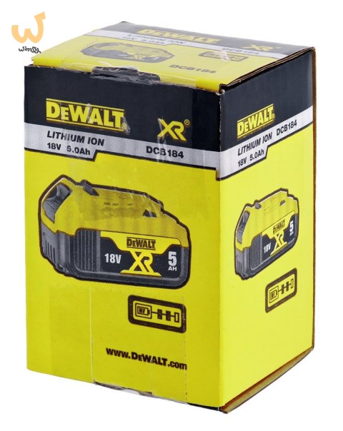 Akumulator DeWalt XR DCB184-XJ (Li-Ion) Akumulator DeWalt XR DCB184-XJ (Li-Ion)
