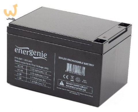 Akumulator uniwersalny GEMBIRD BAT-12V12AH (12000mAh)