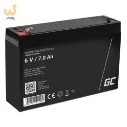 GREEN CELL AKUMULATOR ŻELOWY AGM12 6V 7AH