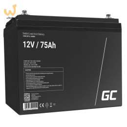 GREEN CELL AKUMULATOR ŻELOWY AGM25 12V 75AH