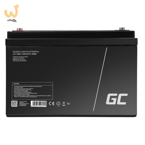 GREEN CELL AKUMULATOR ŻELOWY/AGM AGM30 12V 100AH GREEN CELL AKUMULATOR ŻELOWY/AGM AGM30 12V 100AH