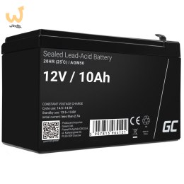 GREEN CELL AKUMULATOR ŻELOWY/AGM AGM50 12V 10AH