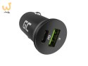 GREEN CELL ŁADOWARKA SAMOCHODOWA GC POWERRIDE NANO38 38W 6A 1X USB-C 1X USB-A