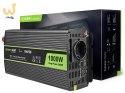 GREEN CELL PRZETWORNICA INV09 12V-230V 1000W/2000W CZYSTA SINUSOIDA