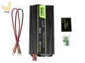 GREEN CELL PRZETWORNICA INV09 12V-230V 1000W/2000W CZYSTA SINUSOIDA
