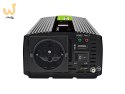 GREEN CELL PRZETWORNICA LCD 12V/230V 500W/1000W CZYSTY SINUS INVGC12P500LCD