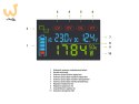 GREEN CELL PRZETWORNICA LCD 12V/230V 500W/1000W CZYSTY SINUS INVGC12P500LCD