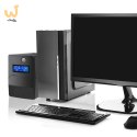 QOLTEC ZASILACZ AWARYJNY UPS 450VA | 240W | LCD | USB | RJ45