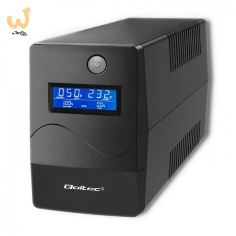 QOLTEC ZASILACZ AWARYJNY UPS 450VA | 240W | LCD | USB | RJ45 QOLTEC ZASILACZ AWARYJNY UPS 450VA | 240W | LCD | USB | RJ45