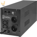 QOLTEC ZASILACZ AWARYJNY UPS LINE INTERACTIVE | MONOLITH | 1500VA | 900W | LCD | USB