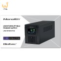 QOLTEC ZASILACZ AWARYJNY UPS LINE INTERACTIVE | MONOLITH | 1500VA | 900W | LCD | USB