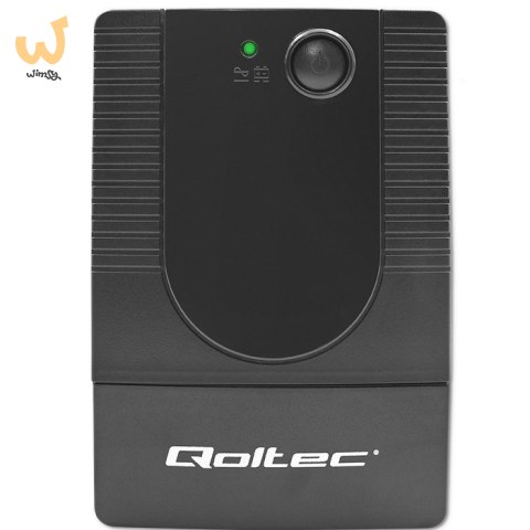QOLTEC ZASILACZ AWARYJNY UPS LINE INTERACTIVE | MONOLITH | 850VA | 480W QOLTEC ZASILACZ AWARYJNY UPS LINE INTERACTIVE | MONOLITH | 850VA | 480W