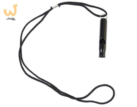 Gwizdek Przetrwania - Aluminium - Czarny-Black Gwizdek Przetrwania - Aluminium - Czarny-Black
