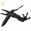 Multitool AZYMUT Gron - 11 narzędzi + 9 bitów + kabura (H-P224052)