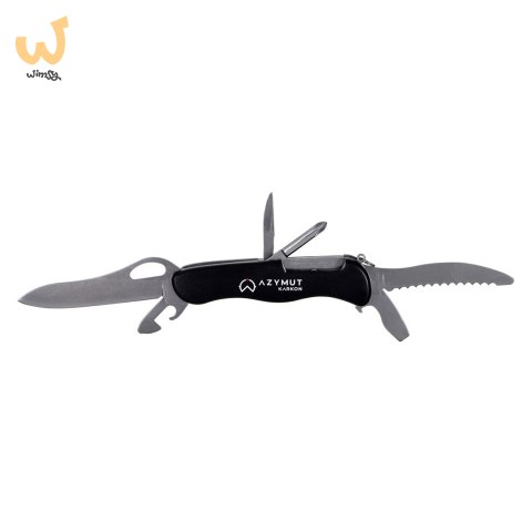 Scyzoryk AZYMUT Karkon - 9 narzędzi + kabura, 113 mm czarny (HK20018) Scyzoryk AZYMUT Karkon - 9 narzędzi + kabura, 113 mm czarny (HK20018)