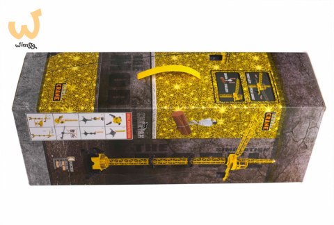 Dźwig Żuraw budowlany zdalnie sterowany RC z hakiem 4CH 128cm Dźwig Żuraw budowlany zdalnie sterowany RC z hakiem 4CH 128cm