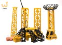 Dźwig Żuraw budowlany zdalnie sterowany RC z hakiem 4CH 128cm