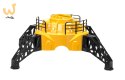 Dźwig Żuraw budowlany zdalnie sterowany RC z hakiem 4CH 128cm