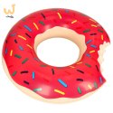 Kółko do pływania koło dmuchane Donut różowe 50cm max 20kg 3-6lat