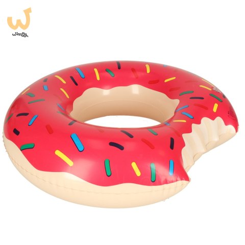 Kółko do pływania koło dmuchane Donut różowe 50cm max 20kg 3-6lat Kółko do pływania koło dmuchane Donut różowe 50cm max 20kg 3-6lat