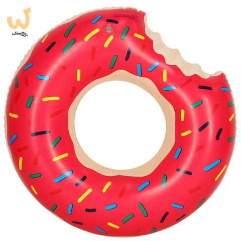 Kółko do pływania koło dmuchane Donut różowe 50cm max 20kg 3-6lat Kółko do pływania koło dmuchane Donut różowe 50cm max 20kg 3-6lat