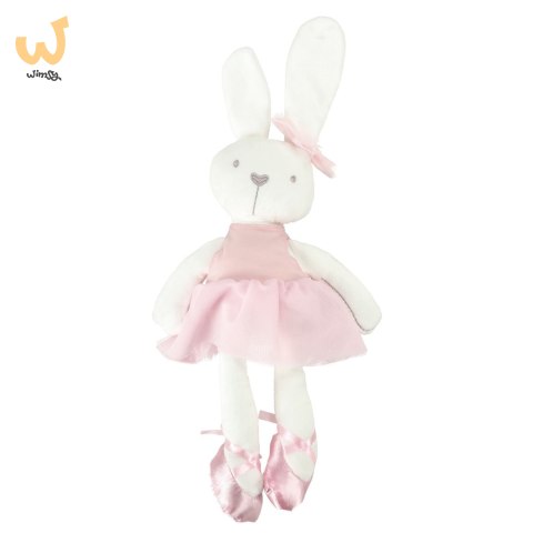 Maskotka pluszowa królik w różowej sukience 42cm Maskotka pluszowa królik w różowej sukience 42cm