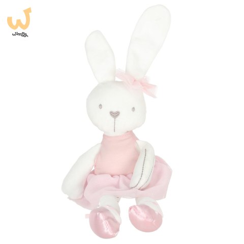 Maskotka pluszowa królik w różowej sukience 42cm Maskotka pluszowa królik w różowej sukience 42cm