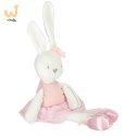 Maskotka pluszowa królik w różowej sukience 42cm