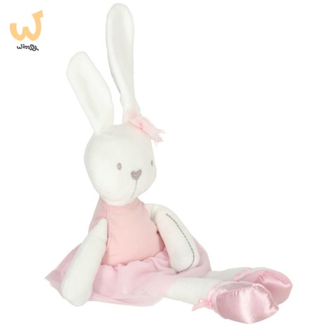 Maskotka pluszowa królik w różowej sukience 42cm Maskotka pluszowa królik w różowej sukience 42cm
