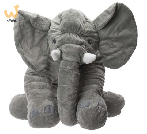 Maskotka pluszowa słoń szary duży 60cm Maskotka pluszowa słoń szary duży 60cm