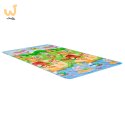 Mata edukacyjna piankowa dwustronna składana bajkowy świat 180 x 120 cm