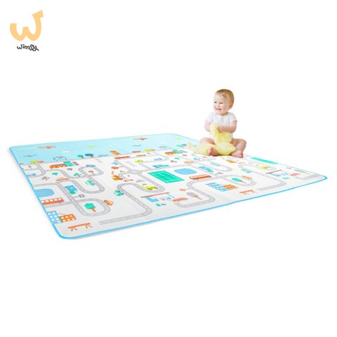 Mata edukacyjna piankowa składana ulica 180 x 200 Mata edukacyjna piankowa składana ulica 180 x 200