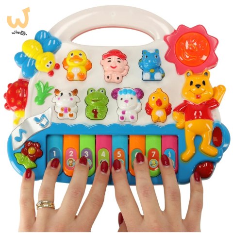 Pianinko organki dla dzieci odgłosy zwierząt Pianinko organki dla dzieci odgłosy zwierząt
