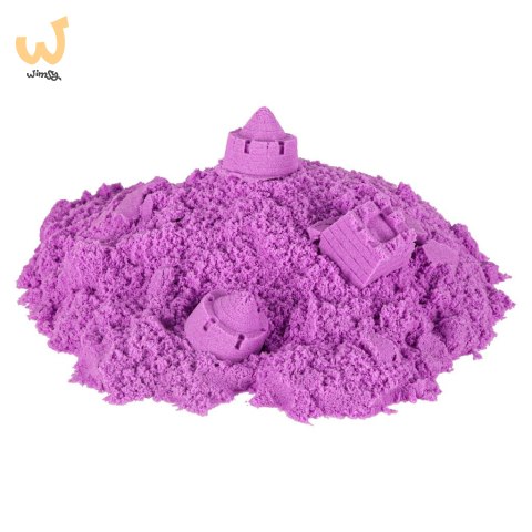 Piasek kinetyczny 1kg w woreczku fioletowy Piasek kinetyczny 1kg w woreczku fioletowy