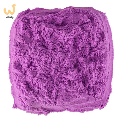 Piasek kinetyczny 1kg w woreczku fioletowy Piasek kinetyczny 1kg w woreczku fioletowy